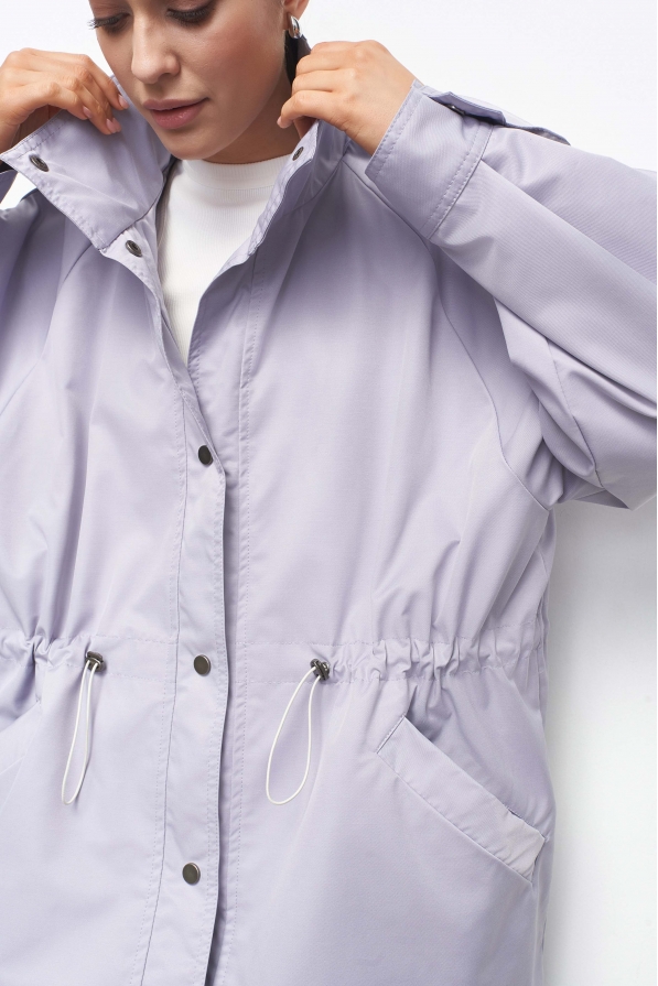Куртка-реглан на кулиске Ice Violet