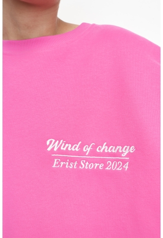 Свитшот Wind of change Pink